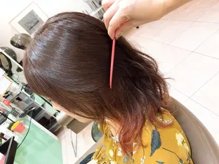セミロング 松田 みのりのヘアスタイル