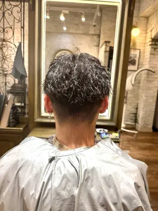 パーマ メンズ cloe仙台🫧 ツバサ💎🪞💙のヘアスタイル