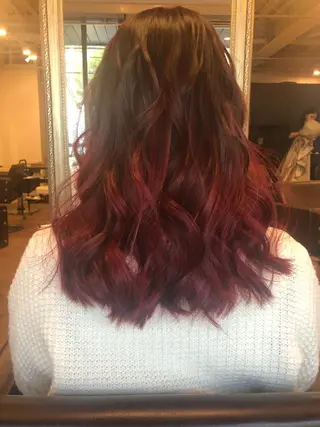 ミディアム カラー 美髪・艶髪特化美容師 RYOJIのヘアスタイル