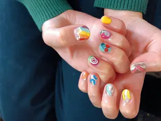 ネイル kiki nail &brow二子玉川のネイルデザイン