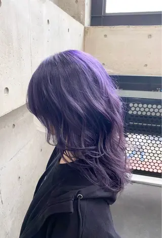 セミロング カラー 前山拓巳 /マンツーマンサロンのヘアスタイル