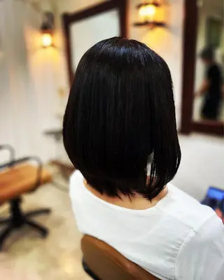 ミディアム 水田 誠貴のヘアスタイル