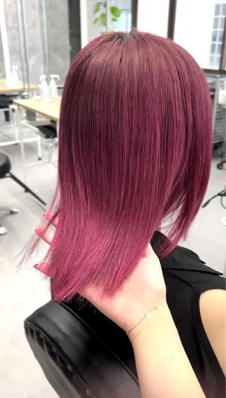 ミディアム ワンズリー中明度 店舗公式のヘアスタイル