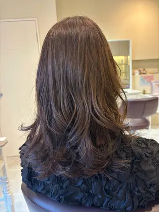 セミロング Yuuki🌷名古屋 栄 カラー/ボブのヘアスタイル