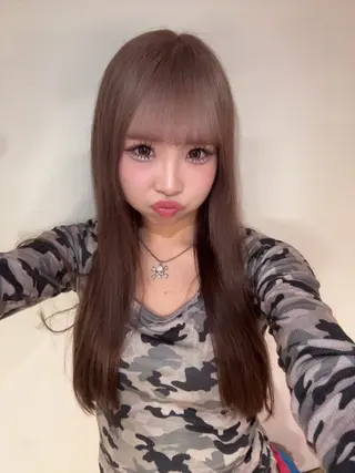 ロング カラー Lapis渋谷本店 Rikoのヘアスタイル