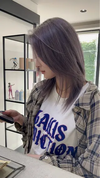 セミロング 🏁片倉 玲旺🏁のヘアスタイル