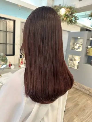 ミディアム カラー sato ayaka |透明感カラー🫧のヘアスタイル