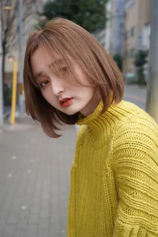 ショート カラー ANGELICA 難波店のヘアスタイル