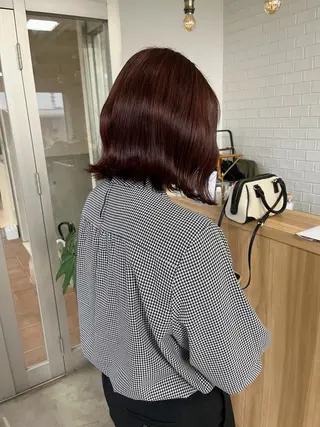 ショート カラー 髪質改善が得意✨ 榎本亜衣のヘアスタイル