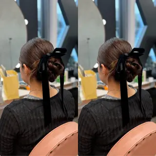 ロング ヘアアレンジ 梅田茶屋町ヘアセット 🎀RIONA🎀のヘアスタイル