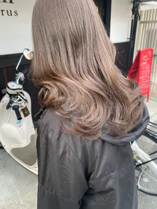 セミロング カラー 【novem】 Miyukiのヘアスタイル