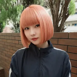 カラー iga/渋谷個室🍀 艶髪カラー✨のヘアスタイル