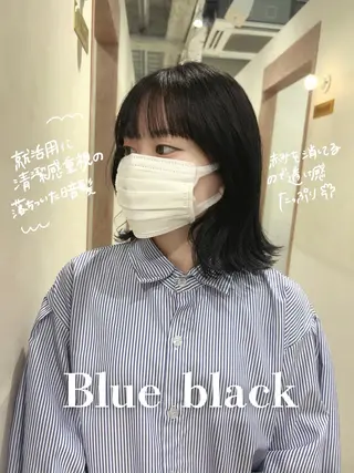 ミディアム カラー SALOWIN栄 三丁目 木戸里実のヘアスタイル