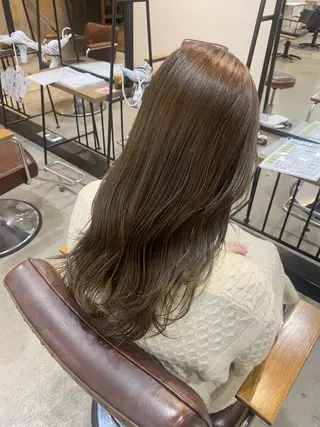 ロング カラー 🫧艶髪/透明感🫧 EIGHT副店長丸山のヘアスタイル