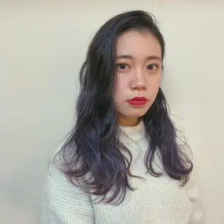 ロング カラー AOI🕊️横浜 メンズ/レイヤーのヘアスタイル