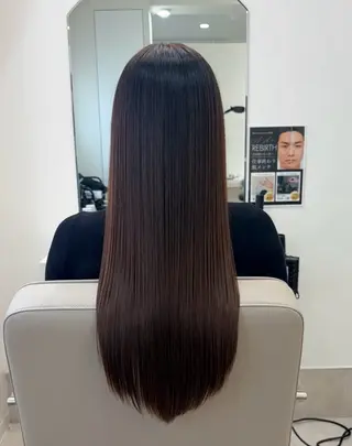 ロング パーマ 髪質改善 川島　広大のヘアスタイル