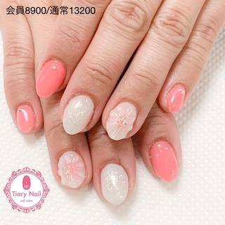 ネイル 💗🪽Tiary Nail🪽💗のネイルデザイン