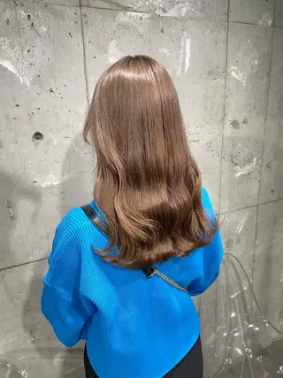 ロング カラー 赤み消しカラー 🍀JUNKIのヘアスタイル