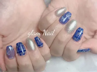 ネイル Glam 長さだし専門のネイルデザイン
