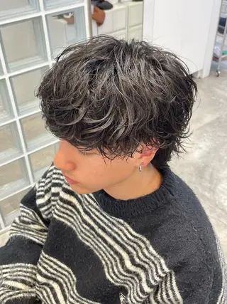 パーマ メンズ fifth 武正 琉生のヘアスタイル
