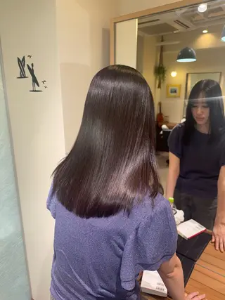 セミロング 鈴木 海都のヘアスタイル