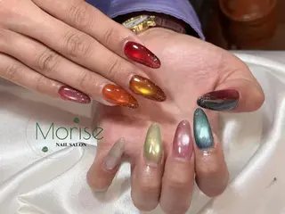 ネイル ハルキ💜 MoriseNailのネイルデザイン