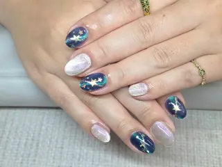 カラー  Nail 秋(アキ)のネイルデザイン
