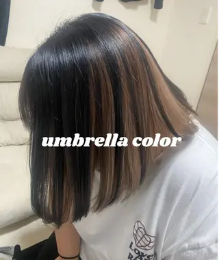 カラー タカキ マユウのヘアスタイル
