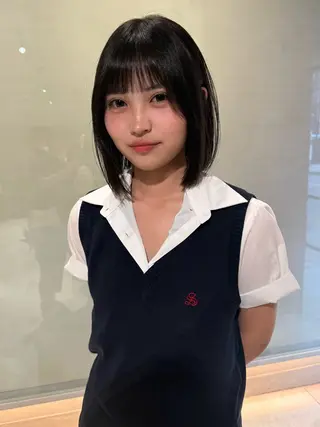 ショート rin☆ レイヤーカット☆立川のヘアスタイル