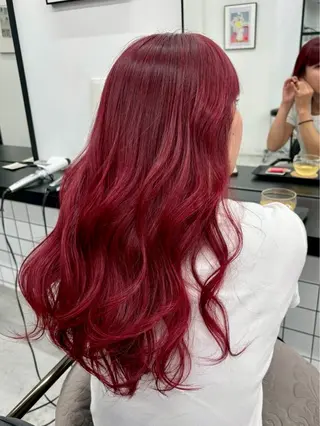 カラー 野内 柚那のヘアスタイル