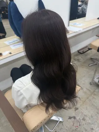 ロング カラー カラーモデル/透明感 カラー/coco🎀のヘアスタイル