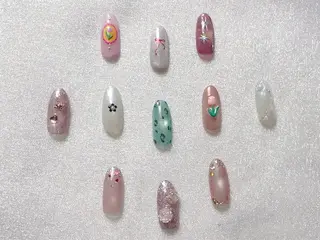 ネイル Cherie PINKのネイルデザイン