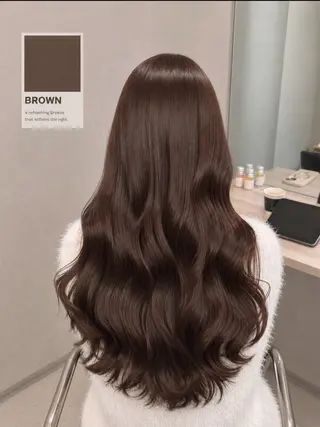 セミロング カラー _WHITE芝本 賢吾【天王寺店】のヘアスタイル