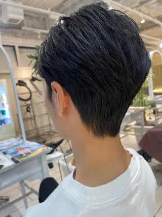 パーマ メンズ 可愛い顔周りカット お任せください✨中川のヘアスタイル