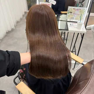 セミロング カラー Hina🫧透明感 /上品/モテ🫧のヘアスタイル