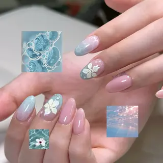 ネイル BLUE CORAのネイルデザイン