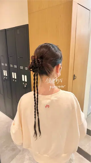 ミディアム fitするカット♡/ 多幸感/ふうか◠‿◠のヘアスタイル