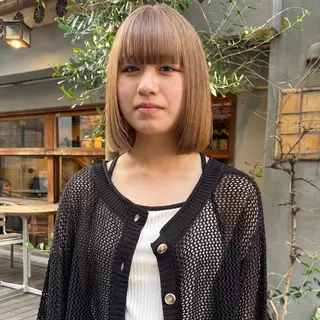 ショート カラー Riku/メンズ/ クロスパーマ/ボブのヘアスタイル