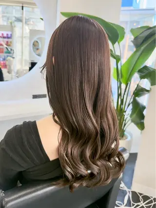 ロング カラー セキ ユキ🦋のヘアスタイル