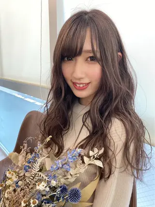 ロング Chainon 山中 拓也のヘアスタイル