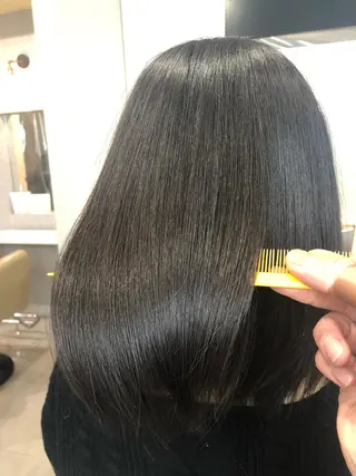 ミディアム 【髪質改善特化･ 福田航洋】のヘアスタイル
