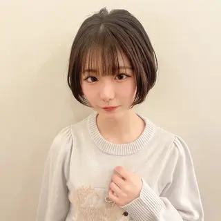 ショート ブリーチ/推しカラー moe🐰🌷のヘアスタイル