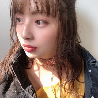 ミディアム カラー ☁️Stylist Karin☁️のヘアスタイル