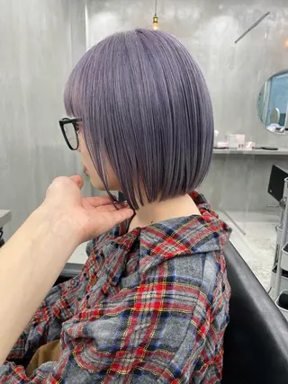 ショート カラー 👑ボブはお任せ ミヤノ👑のヘアスタイル