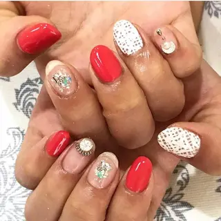 ネイル 渋谷/チップ長さ出し 👑アプレgel-xのネイルデザイン