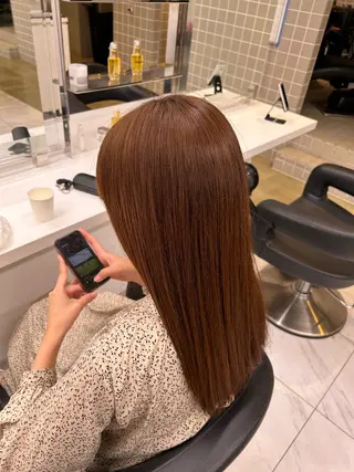 カラー パーマ ヘアアレンジ メンズ 🥯縮毛/レイヤー/ ベージュヘア🥯のヘアスタイル