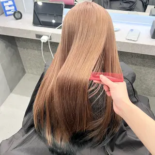 カラー ハイトーンYoshi いろあそび/八王子のヘアスタイル