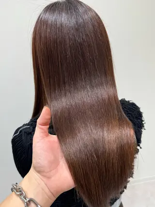 ロング 髪質改善×縮毛矯正 特化サロン/森脇のヘアスタイル