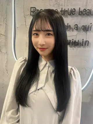 ロング カラー sato ayaka |透明感カラー🫧のヘアスタイル