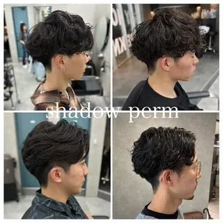 パーマ メンズ メンズパーマ 眉毛wax/栗原柊のヘアスタイル